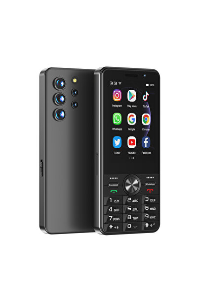 Choice1 هاتف ذكي أسود SERVO F25 PRO 4G LTE بشاشة لمس 3.5 بوصة وكاميرا 2+16 جي...