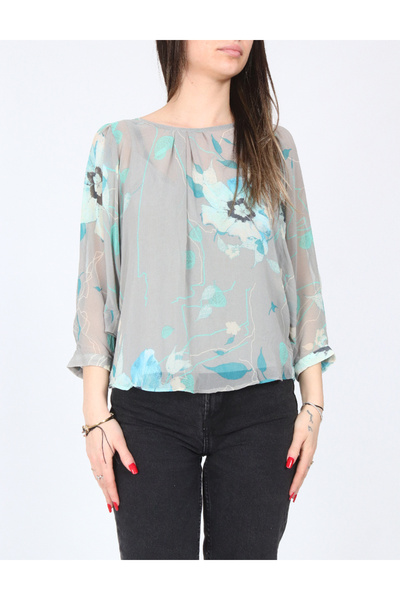 Evendi Blouse, Gray