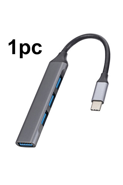 Choice1 4in1 USB-C 1pc 1pc/10pcs, 4-In-1 USB 3.0 Hub Adapter USB C To USB Hub...