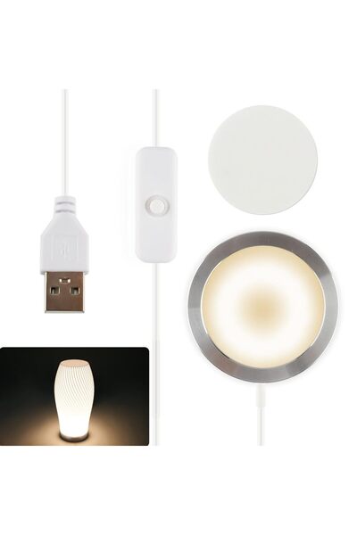 Choice طقم مصباح LED للطابعة ثلاثية الأبعاد بضوء دافئ 3000K، رقم 001، لطابعات...