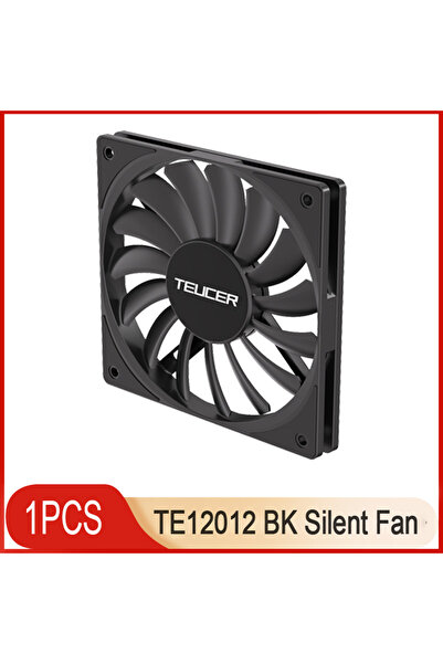 choice2 NO RGB AS SHOW 1PCS BK TEUCER TE12012 Silent Fan Intelligent Speed Re...