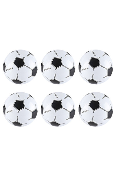 Choice 6pcs 6pcs Inflatable 10 inch Black And White Soccer Balls Outdoor Beac...