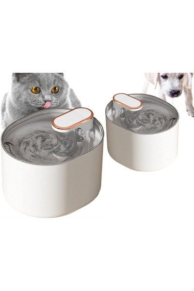 verk group Automatic pet water fountain for dogs and cats, 3 L, water recircu...