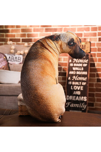 Choice9 Bandai 31cm-50cm 20cm 3D Cute Bend Dog Pillow 20CM Throw Pillow Lifel...