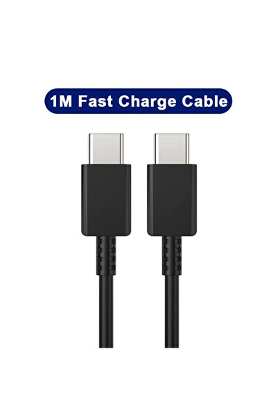 Choice Only Black Cable 45W Fast Charging For USB C Charger PD Quick Charge 3...