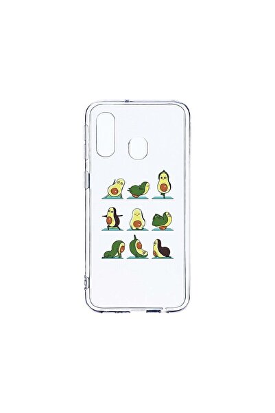 bestcase Διαφανής Θήκη Σιλικόνης 2MM, Συμβατή με Samsung Galaxy A40, Avocado ...