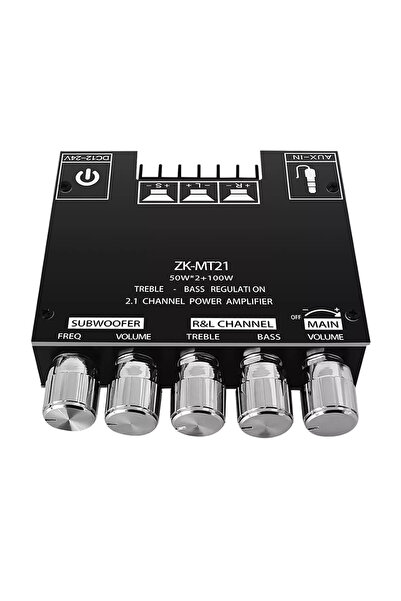 Choice black Audio Amplifier Board 2.1Channel 50W x 2 +100W Subwoofer Power a...