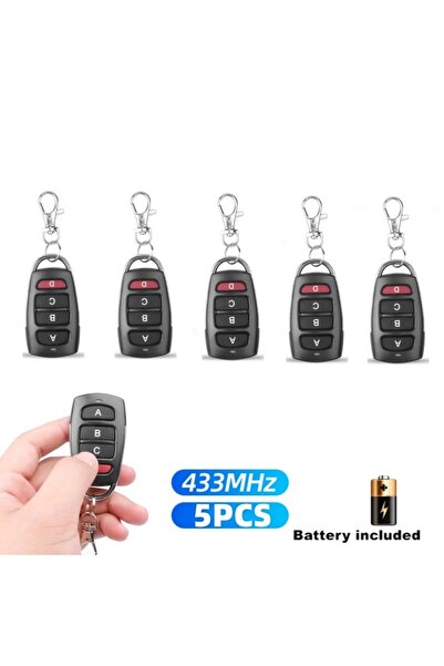 Choice1 5 قطع مفتاح ABCD، 5-50 قطعة، 433 ميجاهرتز، جهاز تحكم عن بعد لاسلكي لن...
