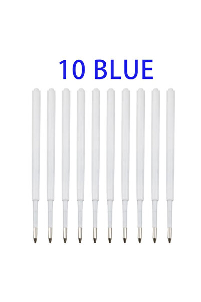 Choice Blue-10Pcs 10/30/50Pcs G2 Ballpoint Pen Refill Blue&Black Ink 1.0mm Ni...