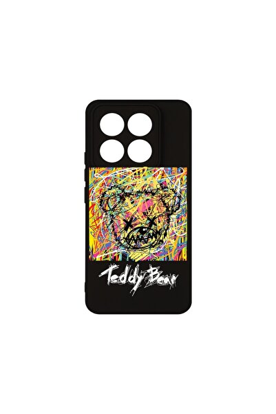 bestcase Husa pentru Xiaomi 14T, BestCase¬Æ Slim SIlicon 0.8MM, Teddy Bear Ab...