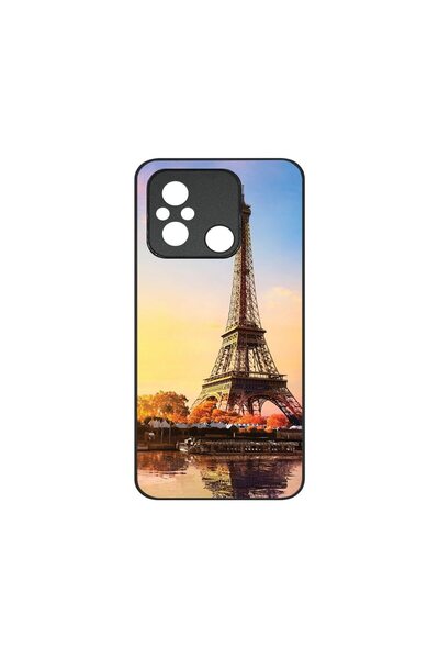 bestcase Husa BestCase¬Æ Slim Glassy, Compatibila Cu Xiaomi Redmi 12C, Paris ...