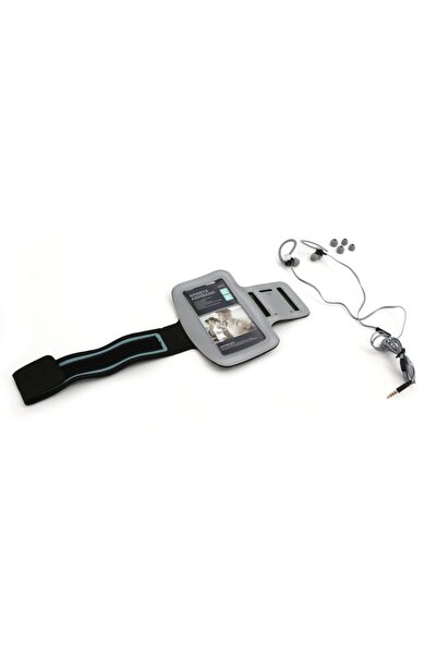 Platinet Căști intraauriculare + microfon sport + bandă de braț PM1070 gri [4...