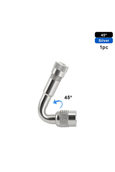 Choice5 D Multi-Functional Inflation Nozzle Double Inner Tire Valve Extension...