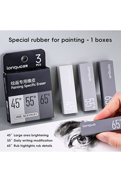 Choice4 1 Box Professional Drawing Eraser for Sketch Artists Dustless Precisi...
