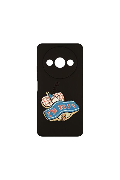 bestcase Θήκη Σιλικόνης Premium, Συμβατή με Xiaomi Redmi A3, Έχω Απασχόληση, ...