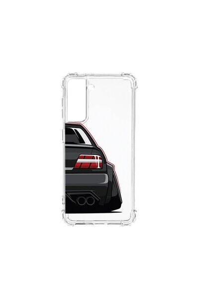bestcase Husă Antișoc 1.5MM, Compatibilă cu Samsung Galaxy S21, Sexy Tail Lig...