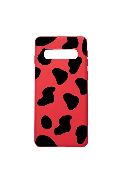bestcase Силиконов калъф, съвместим със Samsung Galaxy S10 Plus, Панда, устой...