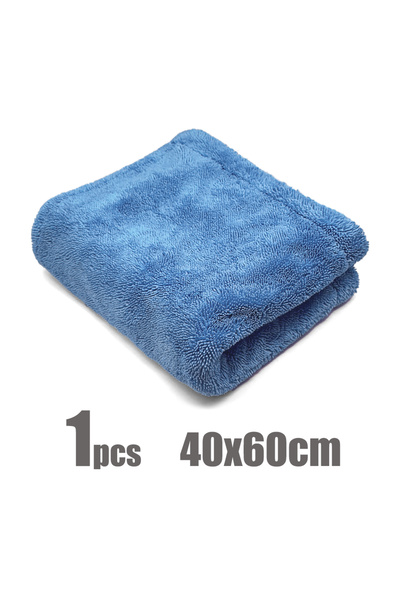 Choice1 Superfine Fiber blue 40X60 1pcs AUTOBRIGHT Premium 1300gsm Microfiber...