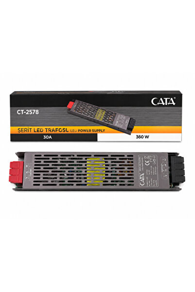 Cata CT-2578v 12V 360W 30A Şerit LED Trafosu LED Power Supply