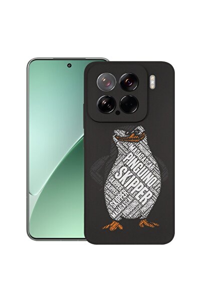 bestcase ¬Æ Husa pentru Xiaomi 15, Calligraphy Skipper, Slim Silicon 0.8MM, A...