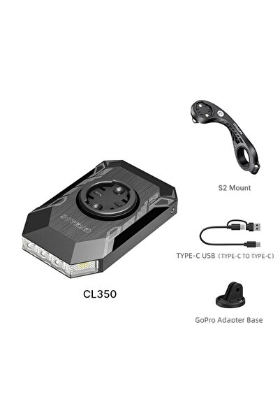 Choice1 مصباح أمامي خفيف الوزن للدراجات CL350 S2 CYCLAMI، إصدار معلق، مصباح ي...