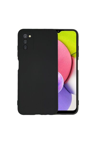 Sonique Θήκη Σιλικόνης My Colors Samsung Galaxy A03s Μαύρο