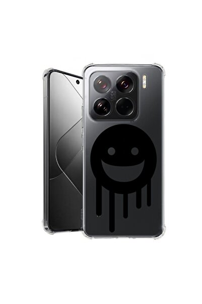 bestcase ¬Æ Husa pentru Xiaomi 15, Anti Shock 1.5MM, Smiley, Protectie camera...