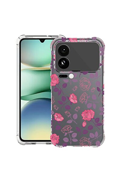 bestcase ¬Æ Husa Anti Shock Compatibil cu Xiaomi 17 Pro Max, cu Design Rose, ...
