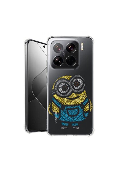 bestcase ¬Æ Husa pentru Xiaomi 15 Pro, Anti Shock 1.5MM, Calligraphy Minion, ...