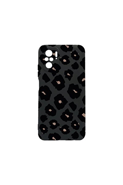 bestcase Тънък силиконов калъф 0.8ММ, съвместим с Xiaomi Poco M5s, с леопардо...