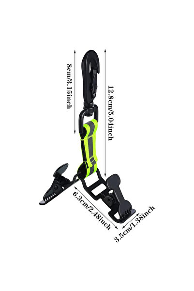 Choice B Portable Firefighter Safety Glove Strap Universal Hanger Guard Glove...