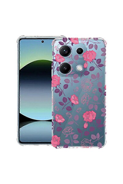 bestcase Αντικραδασμική Θήκη Συμβατή με OPPO A6 Pro, με Σχέδιο Τριαντάφυλλο, ...
