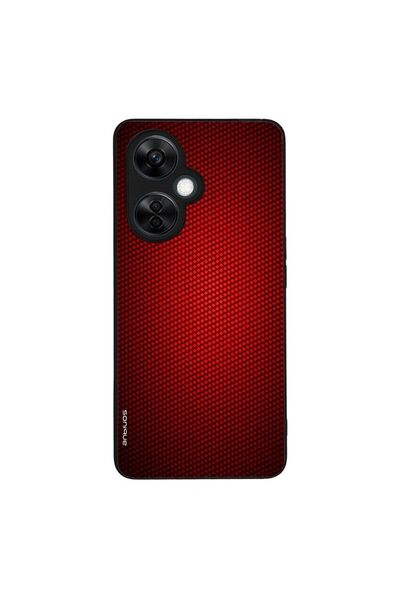 Sonique Θήκη Carbon Series για OnePlus Nord CE 3 Lite 5G Κόκκινο