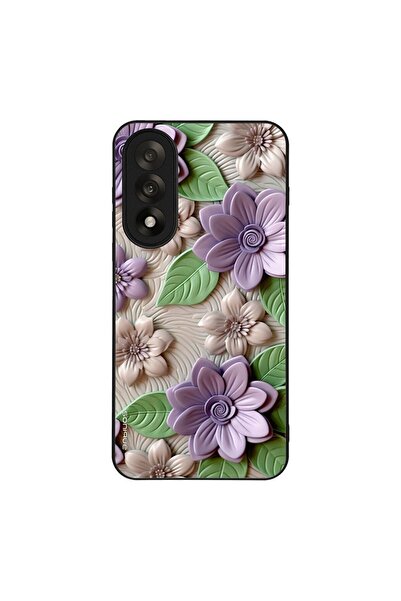 Sonique Θήκη 3D Flower Series για OnePlus Nord 5 5G Βιολετί