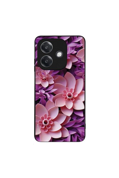 Sonique Θήκη 3D Flower Series για Oppo A40 Ροζ