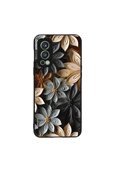 Sonique Θήκη 3D Flower Series για OnePlus Nord 2 5G Γκρι