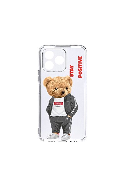 bestcase Husă transparentă din silicon de 2MM, compatibilă cu Xiaomi Redmi 13...