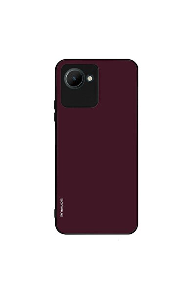 Sonique Θήκη ColorBloc Series για Realme C30 Μπορντό