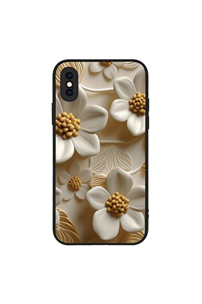 Sonique Θήκη 3D Flower Series για Apple iPhone X / iPhone XS Λευκό