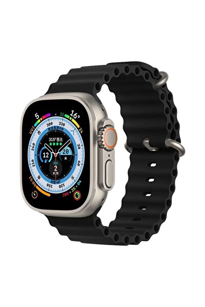 Sonique Λουράκι Σιλικόνης Ocean Band για Apple Watch (38/40/41MM) Μαύρο
