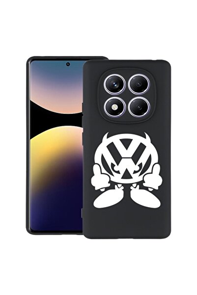 bestcase Калъф за Xiaomi Redmi Note 14 Pro 4G, VW Devil, Тънък силиконов 0.8М...