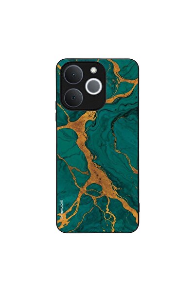 Sonique Θήκη Marble Series για Realme Note 70T 4G Πράσινο