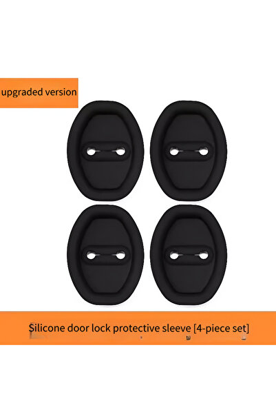 Choice8 Type C1-4pcs 4-piece Carbon Fiber Exterior Door Lock Covers - Univers...
