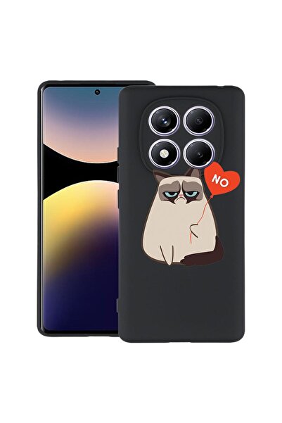 bestcase Husă pentru Xiaomi Redmi Note 15 5G cu Design Meme - Grumpy Says No,...