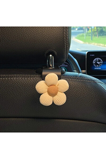 Choice1 Beige Hooks Car Clips Seat Headrest Organizer Auto Holder Fastener Ha...
