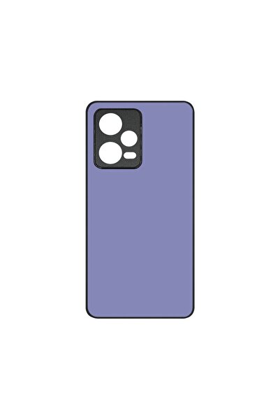 bestcase Тънък стъклен калъф, съвместим с Xiaomi Redmi Note 12 5G, лилав, HD ...
