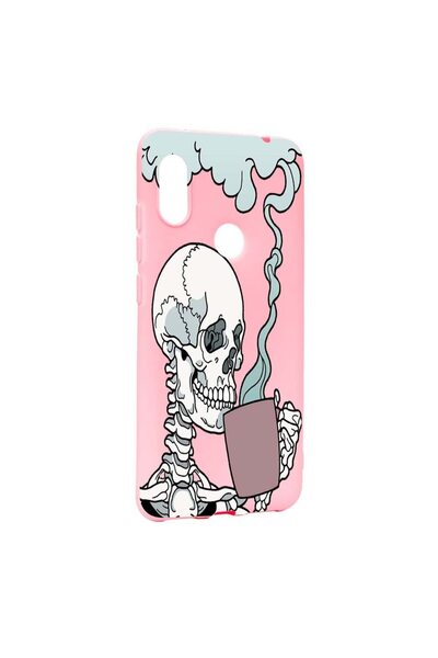 bestcase Husa de protectie Thinking Skull pentru Xiaomi Redmi Note 5 Pro, rez...