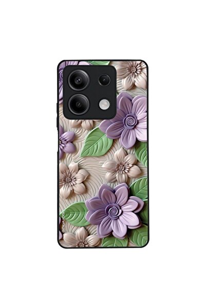 Sonique Θήκη 3D Flower Series για Xiaomi Redmi Note 13 5G Βιολετί