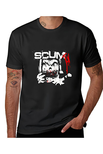 yiou trendy clothing "Scum Game" Men's T-shirt