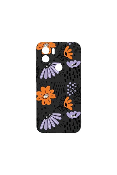 bestcase Λεπτή Θήκη Σιλικόνης 0.8MM, Συμβατή με Xiaomi Redmi A2 Plus, Λουλούδ...